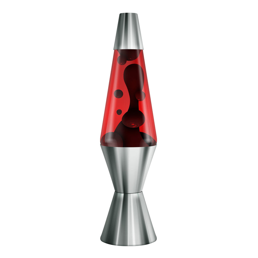 14.5″ LAVA LAMP CHROME PLATED CRIMSON K8